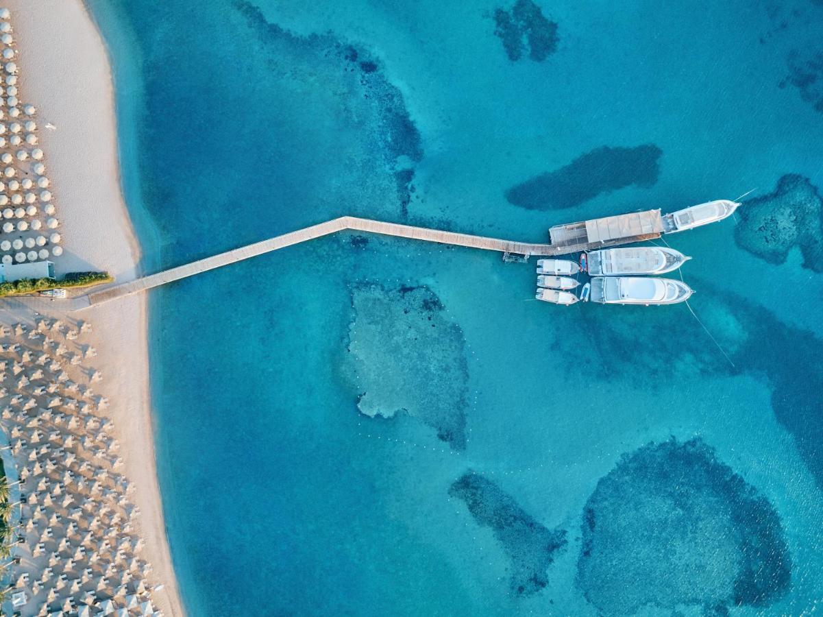 Jaz Makadi Saraya Resort Hurgada Dış mekan fotoğraf Aerial view of the pier