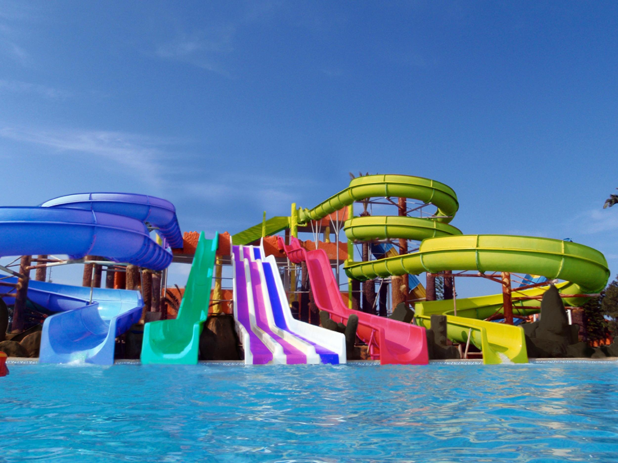 Jaz Makadi Saraya Resort Hurgada Dış mekan fotoğraf Water park in Turkey